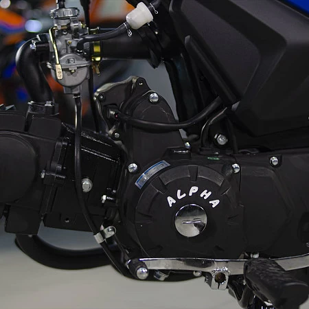 Мопед ROCKOT ALPHA OFFROAD M-12 (синий глянцевый)