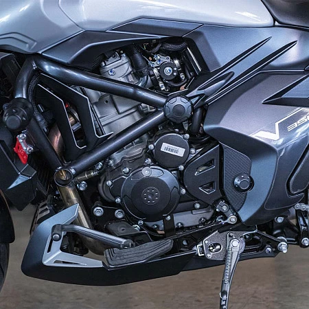 Мотоцикл ZONTES ZT350-V1 (серебристый)