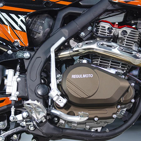 Мотоцикл Regulmoto ZR PR 300 4 valves 5 gear (Черный/ оранжевый)