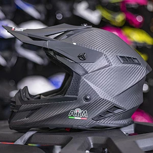 Шлем кроссовый AiM RH855 Carbon 3K