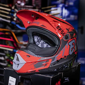 Шлем кроссовый Base MX ABC