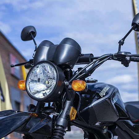 >!< Мопед ROCKOT ALPHA OFFROAD M-12 (черный глянцевый)