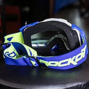 Очки кроссовые ROCKOT RM-323 золотистая линза Anti-Scratch