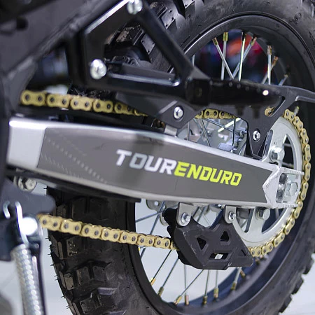 Мотоцикл Regulmoto TE (Tour Enduro) PR, 6 скоростей (Черный/ зеленый)