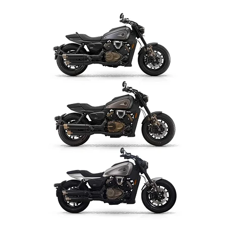 Мотоцикл QJ SRV 600 V4 (черный/серебристый)