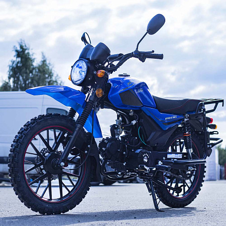 >!< Мопед ROCKOT ALPHA OFFROAD M-12 (синий глянцевый)