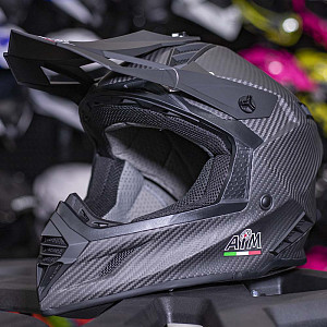 Шлем кроссовый AiM RH855 Carbon 3K